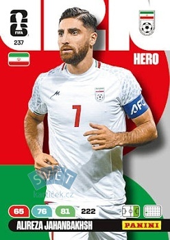 Alireza Jahanbakhsh Iran Panini FIFA World Cup 2026 Adrenalyn XL #237